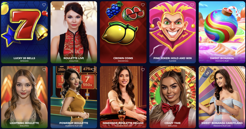 Inscription et étapes de connexion Nine Casino