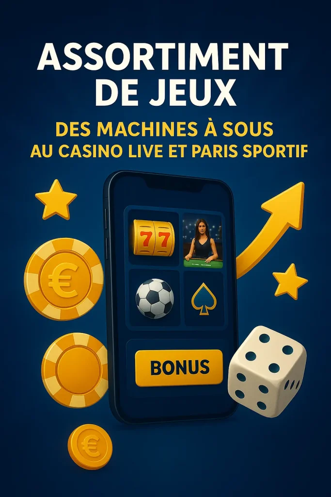 Assortiment de jeux